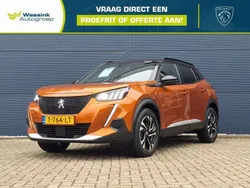Oranje metallic Gebruikt 2023 Peugeot e-2008 GTi SUV | € 23.435 (Eerlijke prijs)