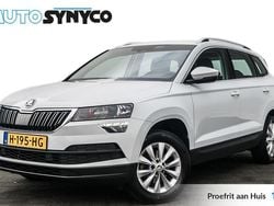Wit (metallic) Gebruikt 2019 Skoda Karoq Business Line SUV | € 15.850 (Goede deal)