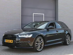 Zwart Gebruikt 2017 Audi A6 Sport Stationwagen | € 22.999 (Goede deal)