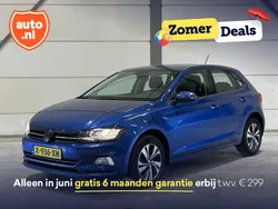 Blauw Gebruikt 2021 VW Polo Comfortline Hatchback | € 14.395 (Eerlijke prijs)