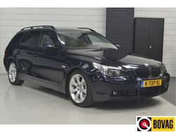 Blauw, metallic lak Gebruikt 2005 BMW 545 Executive Stationwagen | € 9.950