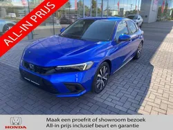 Blauw Nieuw 2024 Honda Civic Elegance Hatchback | € 42.695