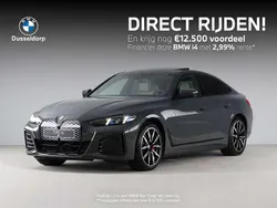 Grijs, metallic lak Nieuw 2025 BMW i4 M Sport Sedan | € 81.533 (Eerlijke prijs)