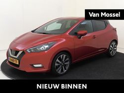 Rood Gebruikt 2021 Nissan Micra Tekna Hatchback | € 14.940 (Iets duurder)