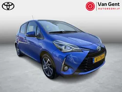 Blauw Gebruikt 2018 Toyota Yaris Hybrid Premium Hatchback | € 16.999 (Eerlijke prijs)