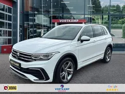 Wit Gebruikt 2021 VW Tiguan R-line SUV | € 34.950 (Eerlijke prijs)