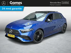 Blauw Gebruikt 2024 Mercedes A200 AMG line Hatchback | € 39.950 (Duur)