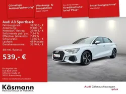 Wit Gebruikt 2024 Audi A3 S-Line Hatchback | € 41.840 (Eerlijke prijs)
