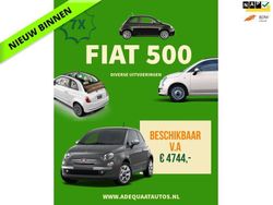 Zwart Gebruikt 2011 Fiat 500 Hatchback | € 4.744 (Goede deal)