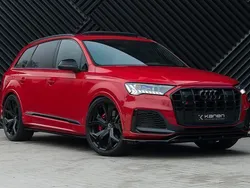 Rood, metallic lak Gebruikt 2021 Audi SQ7 Comfort SUV | € 99.900