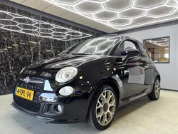 Zwart, metallic lak Gebruikt 2014 Fiat 500C Lounge Cabriolet | € 8.750 (Eerlijke prijs)