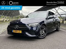 Blauw Gebruikt 2022 Mercedes C300e AMG line Sedan | € 44.850 (Iets duurder)