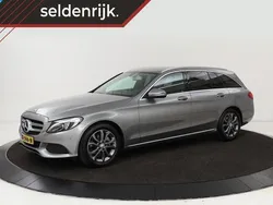 Grijs Gebruikt 2015 Mercedes C180 Avantgarde Stationwagen | € 19.900 (Eerlijke prijs)