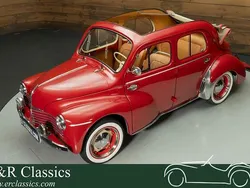 Rood Gebruikt 1951 Renault 4CV Cabriolet | € 34.950