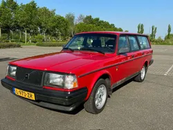Rood Gebruikt 1990 Volvo 240 Stationwagen | € 8.950