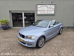Blauw Gebruikt 2009 BMW 118 Cabriolet Executive Cabriolet | € 10.950 (Duur)