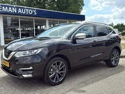 Zwart Gebruikt 2017 Nissan Qashqai Tekna SUV | € 21.950
