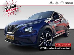 Blauw Gebruikt 2021 Nissan Juke N-Connecta SUV | € 14.930 (Goede deal)