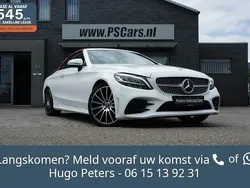Wit Gebruikt 2018 Mercedes C200 AMG Cabriolet | € 33.444 (Eerlijke prijs)