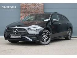 Zwart Gebruikt 2023 Mercedes CLA250e Shooting Brake AMG line Stationwagen | € 42.500 (Iets duurder)