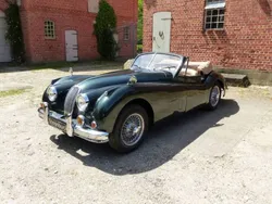 Groenepsom green metallic Gebruikt 1956 Jaguar XK SE Cabriolet | € 139.000
