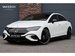 Wit Gebruikt 2024 Mercedes EQE300 AMG line Sedan | € 61.500 (Iets duurder)