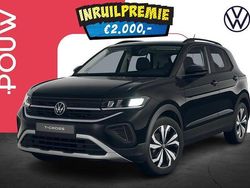 Zwart Nieuw 2025 VW T-Cross Comfortline SUV | € 35.650 (Duur)