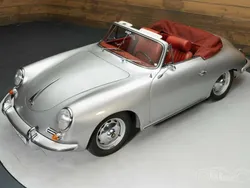 Zilver Gebruikt 1961 Porsche 356 Cabriolet | € 125.000