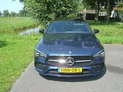 Blauw Gebruikt 2023 Mercedes CLA250e Shooting Brake AMG line Stationwagen | € 37.900 (Eerlijke prijs)