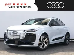 Wit Nieuw 2025 Audi Q6 Sportback e-tron S-Line SUV | € 74.350 (Goede deal)