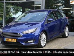 Blauw Gebruikt 2017 Ford Focus Titanium Hatchback | € 9.995 (Eerlijke prijs)