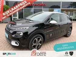 Zwart Gebruikt 2018 Citroën C3 Feel Hatchback | € 9.950 (Eerlijke prijs)