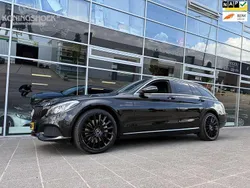 Zwart, metallic lak Gebruikt 2015 Mercedes C350e Edition Stationwagen | € 14.950 (Duur)