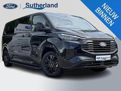 Zwart Nieuw 2025 Ford Transit Custom Platinum Van | € 52.319 (Super prijs)