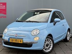 Blauw Gebruikt 2012 Fiat 500C Lounge Cabriolet | € 4.299 (Eerlijke prijs)