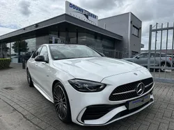 Wit Gebruikt 2021 Mercedes C180 AMG line Sedan | € 37.750