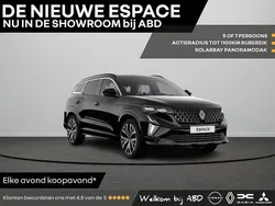 Zwart Nieuw 2025 Renault Espace Iconic MPV | € 56.513 (Eerlijke prijs)