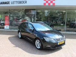 Zwart Gebruikt 2015 Seat Leon ST CONNECT Stationwagen | € 13.750 (Duur)