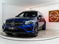 Blauw, metallic lak Gebruikt 2017 Mercedes GLC43 AMG AMG SUV | € 44.980 (Eerlijke prijs)