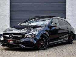Zwart Gebruikt 2016 Mercedes CLA45 AMG Shooting Brake AMG Stationwagen | € 29.950