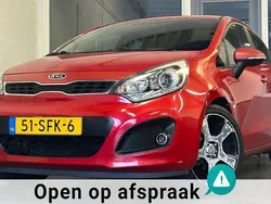 Rood Gebruikt 2011 Kia Rio 2 Hatchback | € 4.495 (Eerlijke prijs)