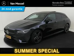 Zwart Gebruikt 2024 Mercedes CLA200 Shooting Brake AMG line Stationwagen | € 41.945 (Goede deal)