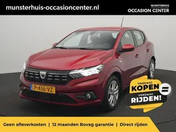 Rood Gebruikt 2022 Dacia Sandero Comfort Hatchback | € 15.950 (Eerlijke prijs)