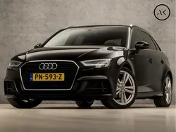 Zwart Gebruikt 2017 Audi A3 Sportback S-Line Hatchback | € 14.945 (Goede deal)