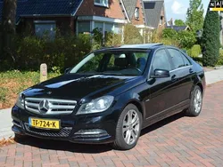 Zwart Gebruikt 2012 Mercedes C180 Avantgarde Sedan | € 9.995 (Eerlijke prijs)