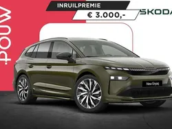 Groen Nieuw 2025 Skoda Enyaq iV SportLine SUV | € 57.250