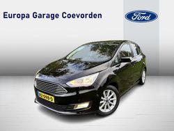 Zwart Gebruikt 2017 Ford C-MAX Titanium MPV | € 16.745 (Eerlijke prijs)