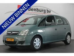 Groen, metallic lak Gebruikt 2006 Opel Meriva Enjoy MPV | € 3.445 (Duur)