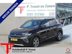 Zwart Gebruikt 2024 VW T-Cross R-line SUV | € 31.950 (Eerlijke prijs)