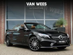 Zwart Gebruikt 2016 Mercedes C400 AMG Cabriolet | € 39.950 (Eerlijke prijs)